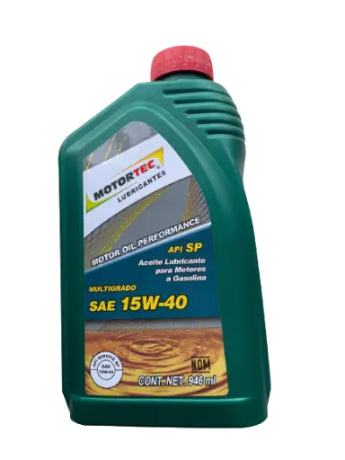 ACEITE MOTORTEC (1 LT) SAE 15W-40  MULTIGRADO