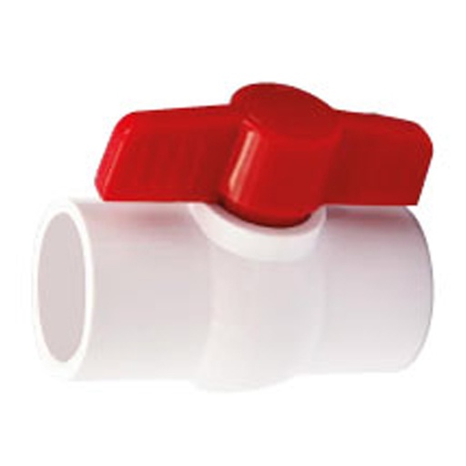 VALVULA DE ESFERA PVC 1/2