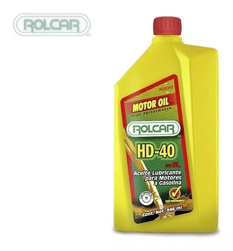 ACEITE ROLCAR HD-40 (5 LT) MONOGRADO