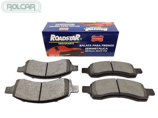 BALATA DISCO SEMIMETALICA DELANTERO CHEVROLET TRAILBLAZER 2006 2009