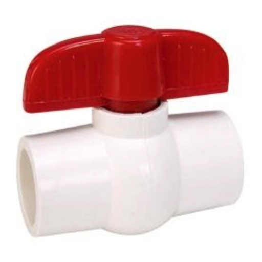 VALVULA ESFERA 3 PVC